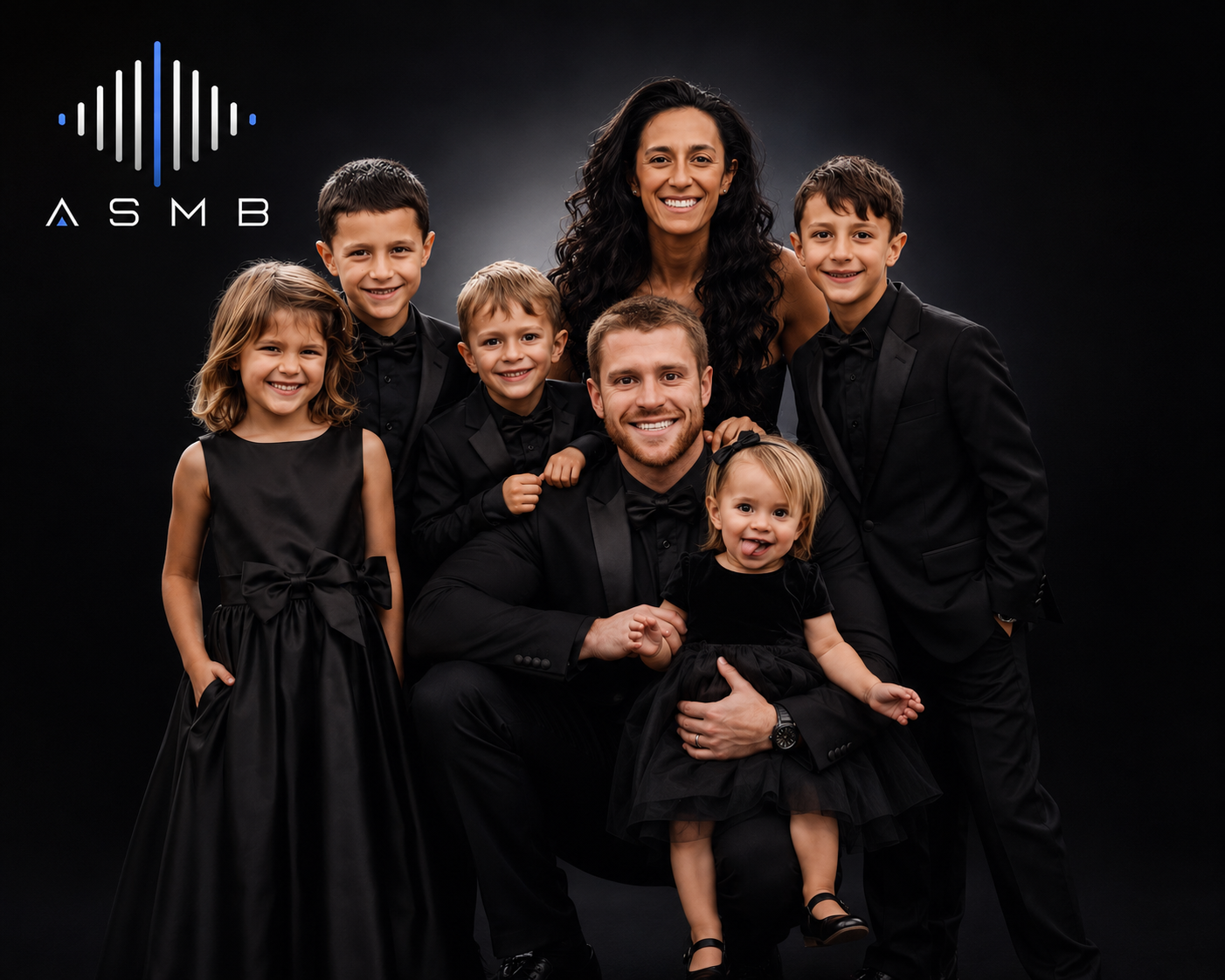 ASMB founder with family